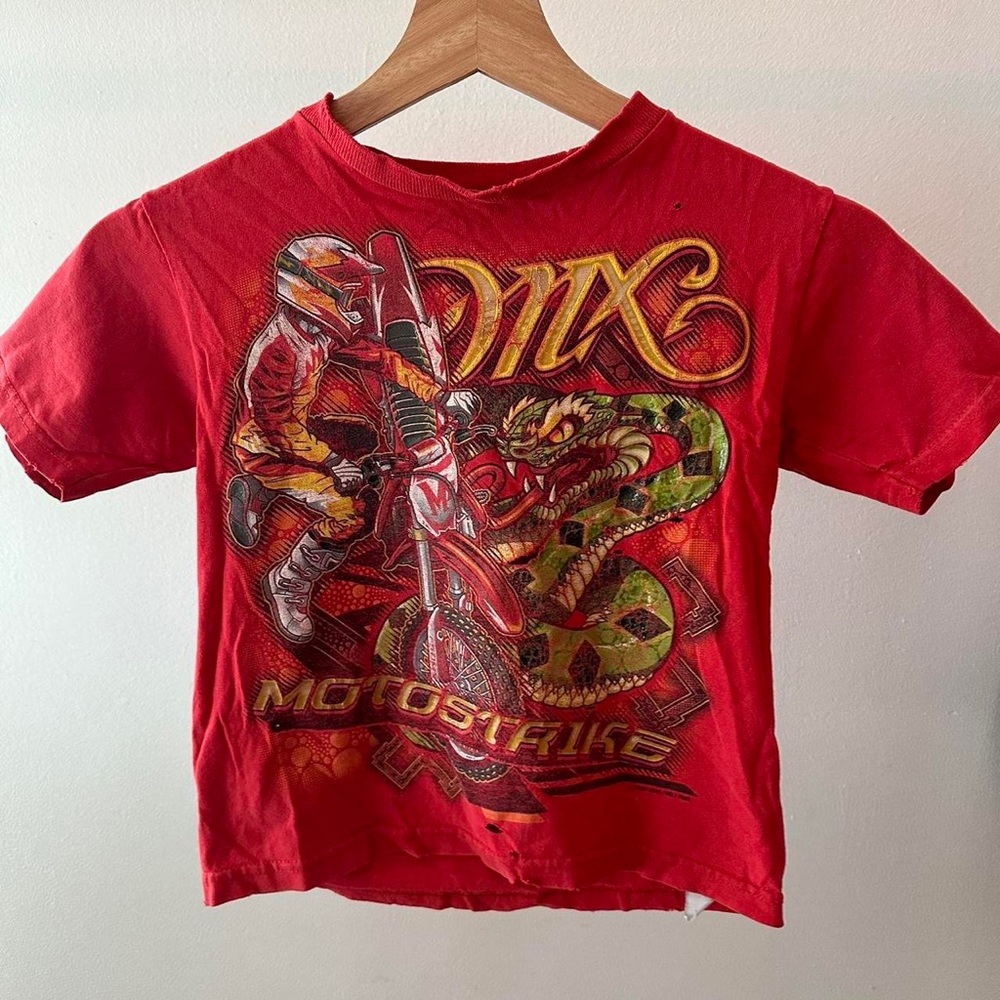 the sickest biker and snake baby tee 💐